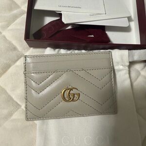 GG MARMONT MATELASSÉ CARD CASE